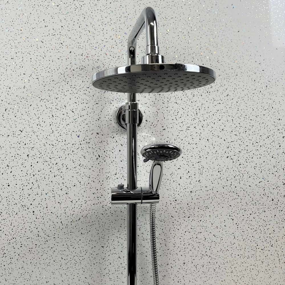 White Sparkle Shower Panels 1m x 2400mm x Wall Panels