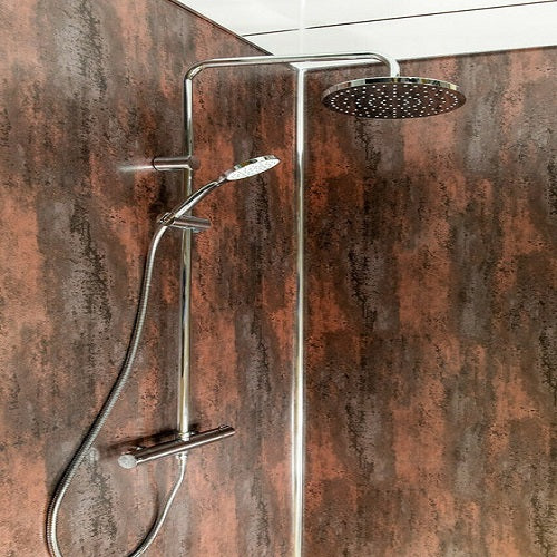 Red Metallic 5MM Wall Panels, 250MM X 2.7M Long PVC Panels