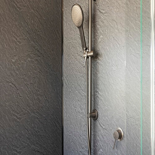 Slate Grey Marble 250mm x 2700mm x 8mm PVC Wet Wall Panels (Pack of 4 Panels)