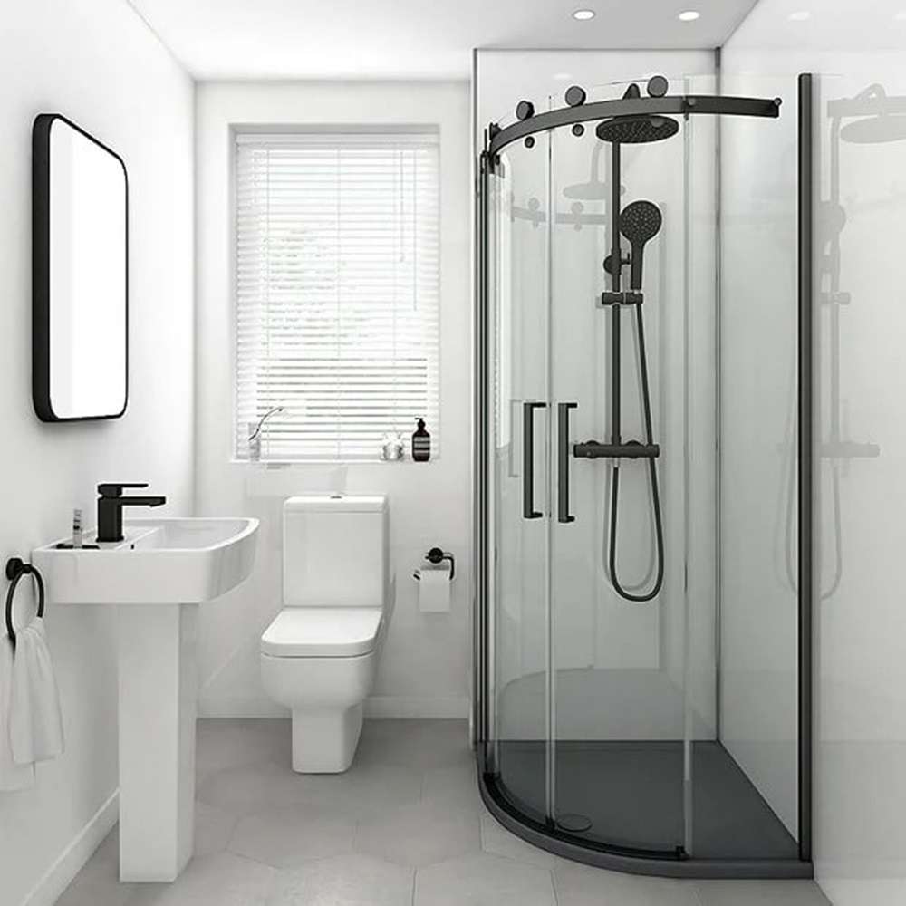 White Gloss Shower Panels 1m x 2400mm Wall Panels