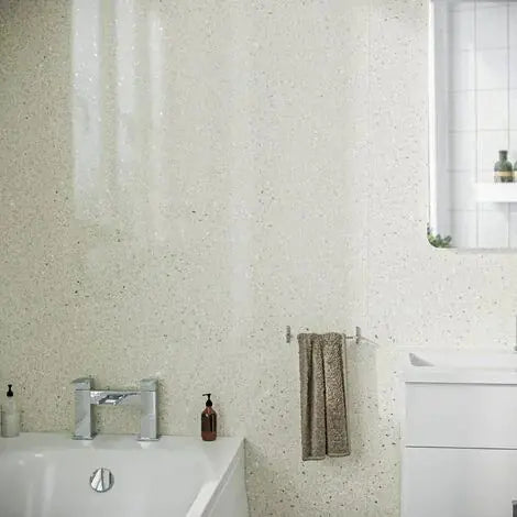 Travertine Sparkle PVC Wall Panels 1m x 2.4m x 10mm