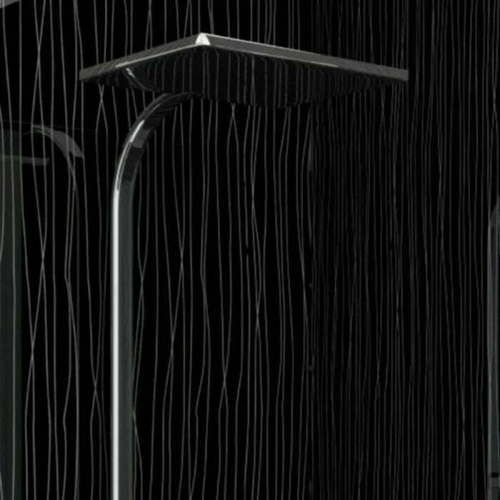 Black String Shower Panels 1m x 2.4m PVC Panels