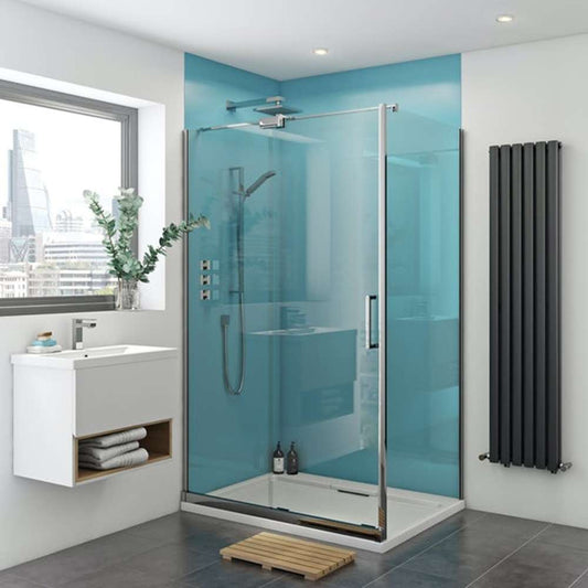 Aqua Blue Shower Panels 1m x 2.4m PVC Panels