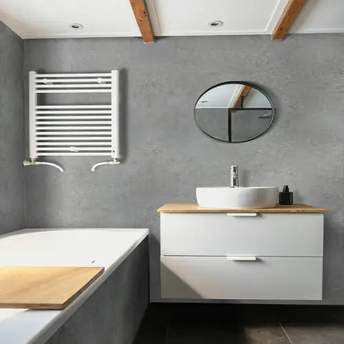 Concrete Grey1.2M Bathroom Panels, 2.4M Long Wet Wall Panels