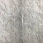 Grey Cutline 250mm x 2700mm x 8mm PVC Wet Wall Panels (Pack of 4 Panels)