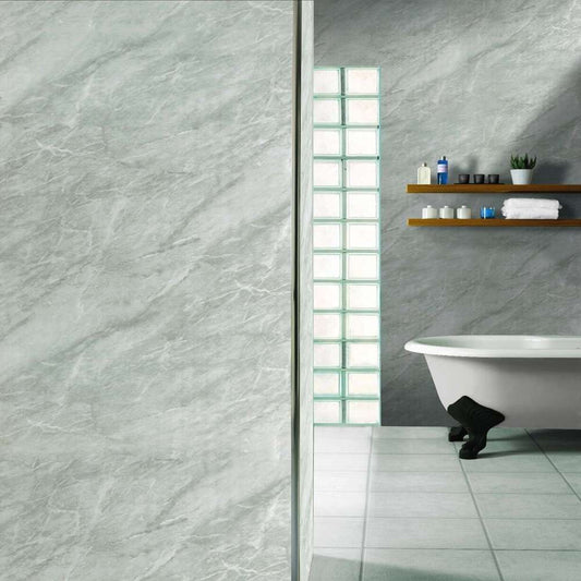 Grey Marble5MM Wall Panels, 250MM X 2.7M Long