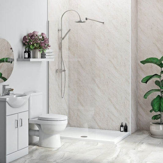 Pergamon Marble 5MM Wall Panels, 250MM X 2.7M Long PVC Panels