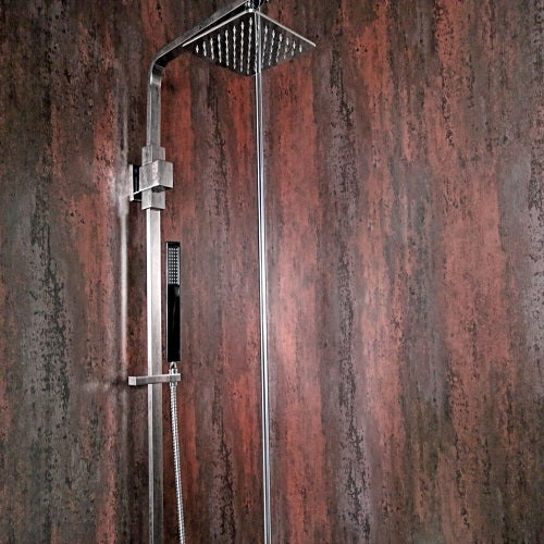 Red Metallic 5MM Wall Panels, 250MM X 2.7M Long PVC Panels
