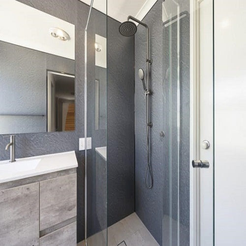 Slate Grey Marble 250mm x 2700mm x 8mm PVC Wet Wall Panels (Pack of 4 Panels)