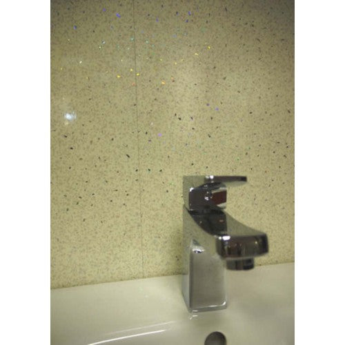 Travertine Sparkle 5MM Wall Panels, 250MM X 2.7M Long PVC Panels