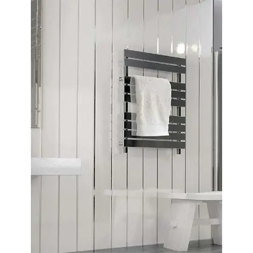 White Gloss Silver Strip 5MM Wall Panels, 200MM X 2.7M Long PVC Panels