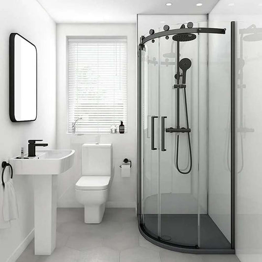 White Gloss Shower Panels 1m x 2400mm Wall Panels